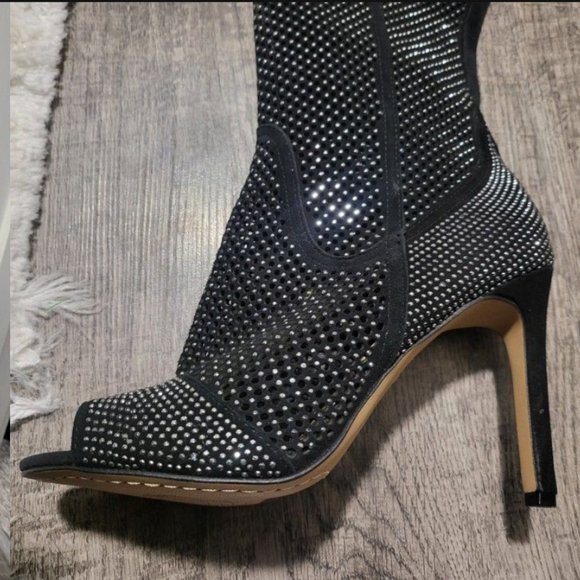 Vince Camuto Over the knee studded boots - Picture 3 of 4